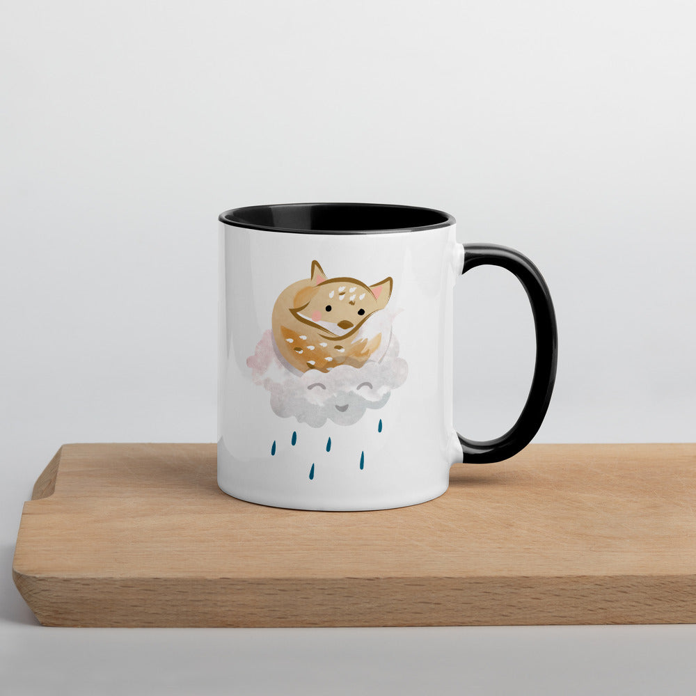 Pitter Patter Mug with Color Inside
