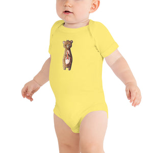 Carter the Bear -Short Sleeve Bodysuit