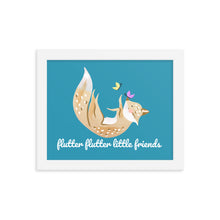 Load image into Gallery viewer, Flutter Fox- 10&quot;x 8&quot;Framed Poster