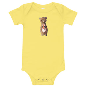 Carter the Bear -Short Sleeve Bodysuit