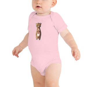 Carter the Bear -Short Sleeve Bodysuit