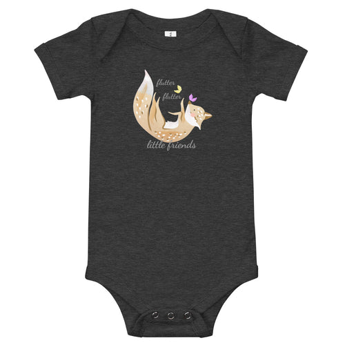 Flutter Fox- Baby Bodysuit