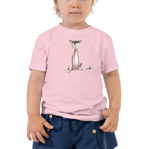Crystal Sitting- Toddler Short Sleeve Tee