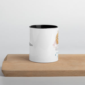 Pitter Patter Mug with Color Inside