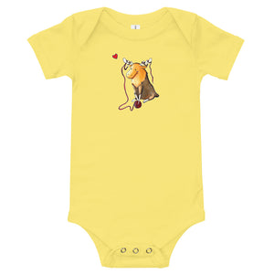 Cute Reese -Short Sleeve Bodysuit
