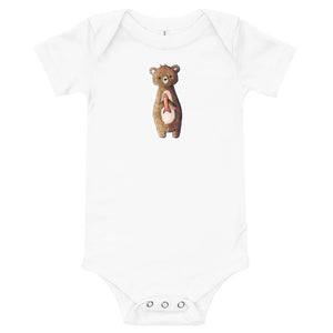 Carter the Bear -Short Sleeve Bodysuit
