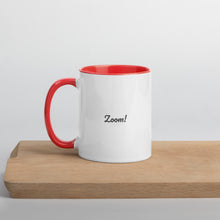 Load image into Gallery viewer, Zoom Fox Mug with Color Inside