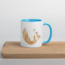 Load image into Gallery viewer, Flutter Fox Mug with Color Inside