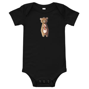 Carter the Bear -Short Sleeve Bodysuit