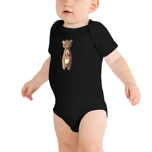 Carter the Bear -Short Sleeve Bodysuit