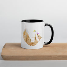 Load image into Gallery viewer, Flutter Fox Mug with Color Inside
