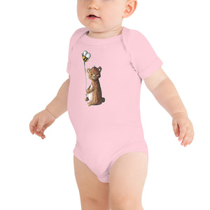 Carter Sitting -Short Sleeve Bodysuit