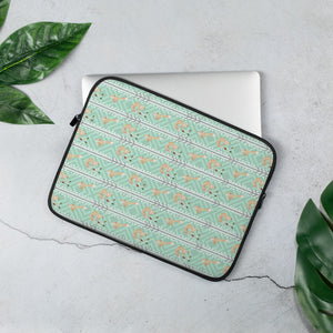 Green Fox Laptop Sleeve
