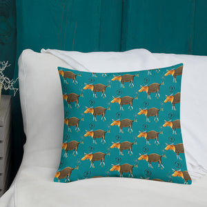 Reese the Moose- Premium Pillow