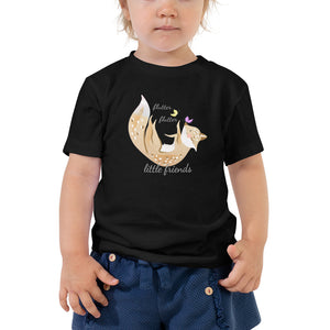 Flutter Fox- Toddler Short Sleeve Tee
