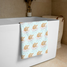 Load image into Gallery viewer, Sun Shower Fox- Printed Towel