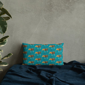 Reese the Moose- Premium Pillow