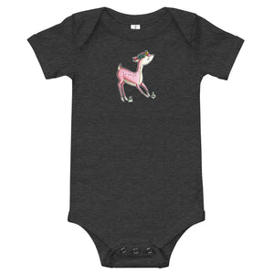 Crystal- Baby Short Sleeve Bodysuit
