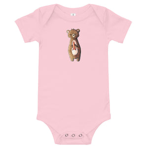 Carter the Bear -Short Sleeve Bodysuit