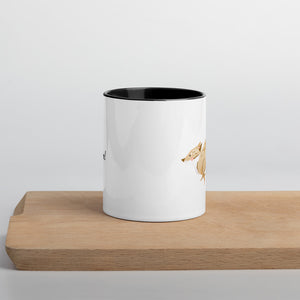 Zoom Fox Mug with Color Inside