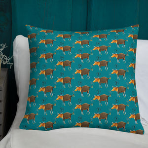 Reese the Moose- Premium Pillow