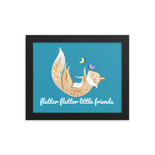 Load image into Gallery viewer, Flutter Fox- 10&quot;x 8&quot;Framed Poster