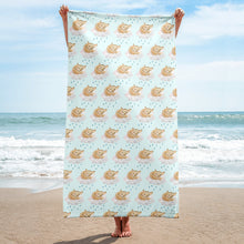 Load image into Gallery viewer, Sun Shower Fox- Printed Towel