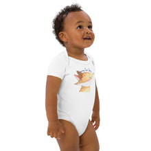 Load image into Gallery viewer, Chasing Sun Showers - Organic cotton baby bodysuit