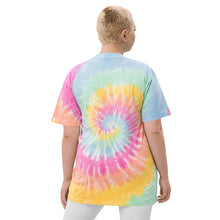 Load image into Gallery viewer, Oversized tie-dye t-shirt