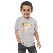 Load image into Gallery viewer, Sun Shower Fox - Toddler jersey t-shirt