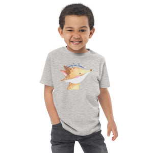 Sun Shower Fox - Toddler jersey t-shirt