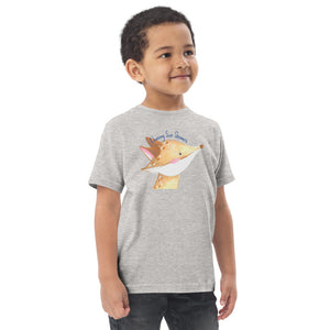 Sun Shower Fox - Toddler jersey t-shirt