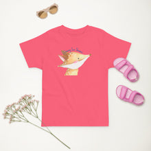 Load image into Gallery viewer, Sun Shower Fox - Toddler jersey t-shirt