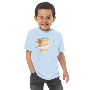 Sun Shower Fox - Toddler jersey t-shirt