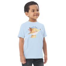 Load image into Gallery viewer, Sun Shower Fox - Toddler jersey t-shirt