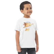 Load image into Gallery viewer, Sun Shower Fox - Toddler jersey t-shirt